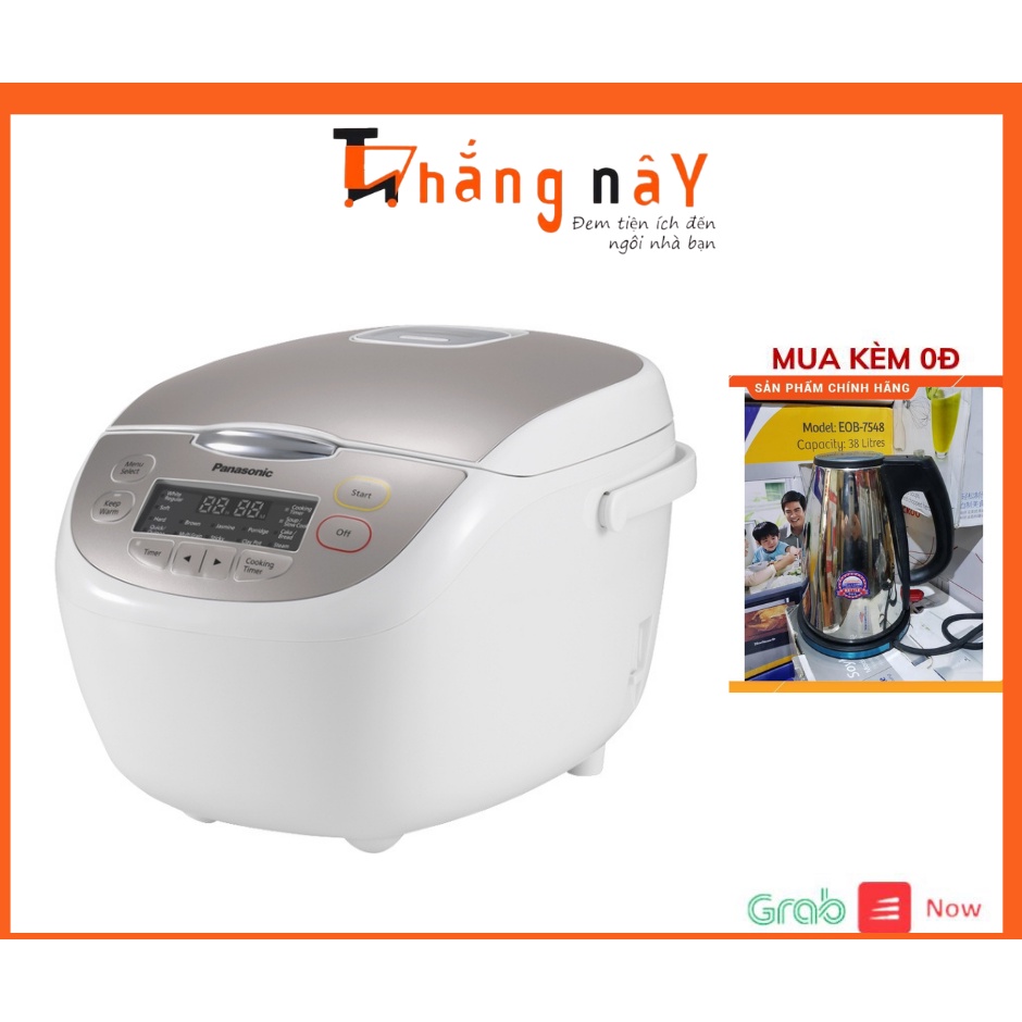 [Mã ELHADEV giảm 4% đơn 300K] Nồi Cơm Điện Tử Panasonic SR-CP188NRA 1.8 Lít