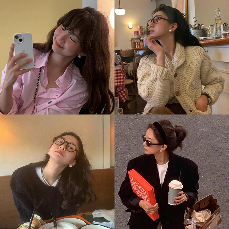 Khuyên Tai Đính Ngọc Trai Đơn Giản Dành Cho Nữ