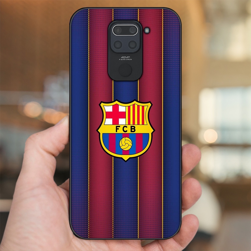 Ốp lưng Xiaomi Redmi Note 9 viền đen in hình Barcelona Barca