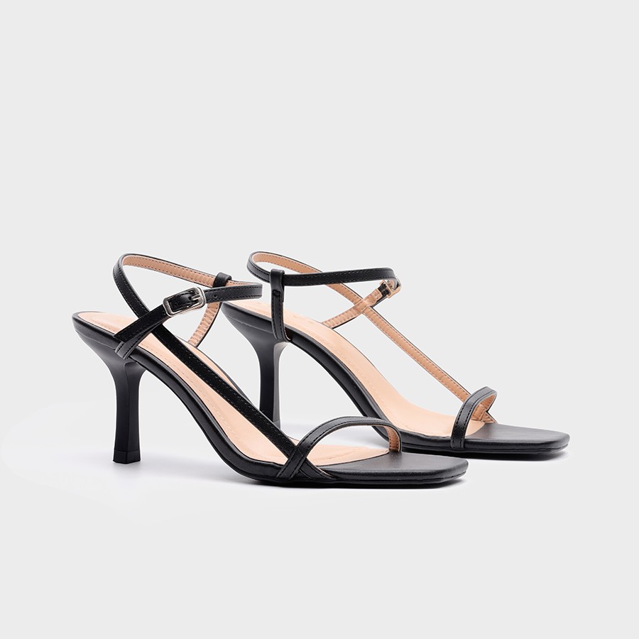 Giày Sandal DILY Phối Dây Thời Trang Gót Nhọn Cao 7cm_AA0192