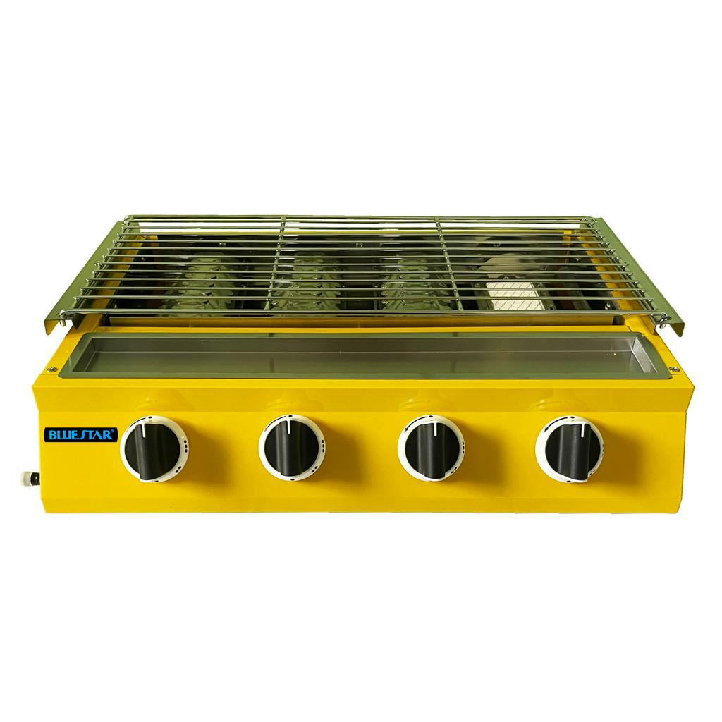 BẾP NƯỚNG PHỐ BLUESTAR-ĐẦU ĐỐT HỒNG NGOẠI NHIỆT LƯỢNG CAO, TIẾT KIỆM GAS, GIÓ THỔI KHÔNG TẮT- TẶNG BỘ DÂY VAN GAS