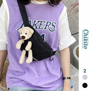 CHIKITO | ❤️ SIÊU RẺ ❤️ TÚI XÁCH BAO TỬ KÈM GẤU BÔNG CUTE