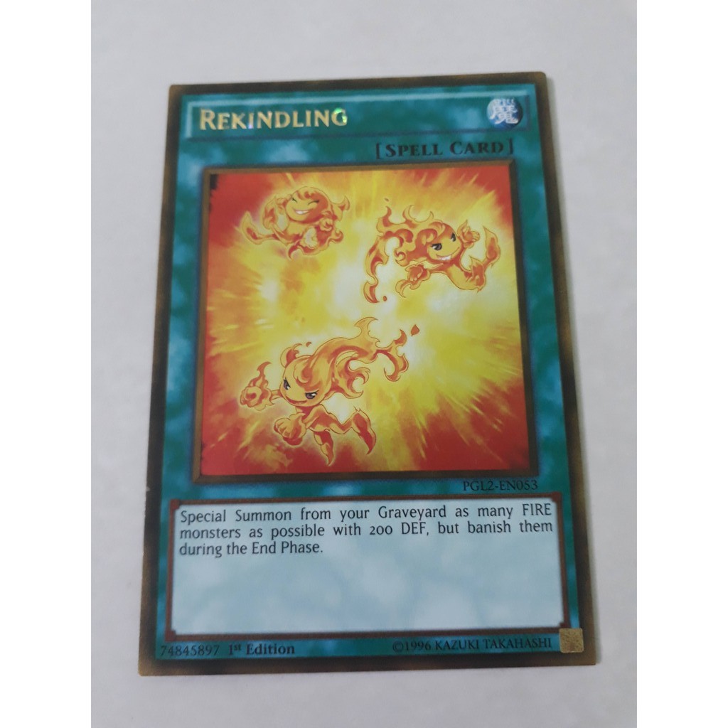 [Thẻ Yugioh] Rekindling Gold rare (PGL2-EN053)