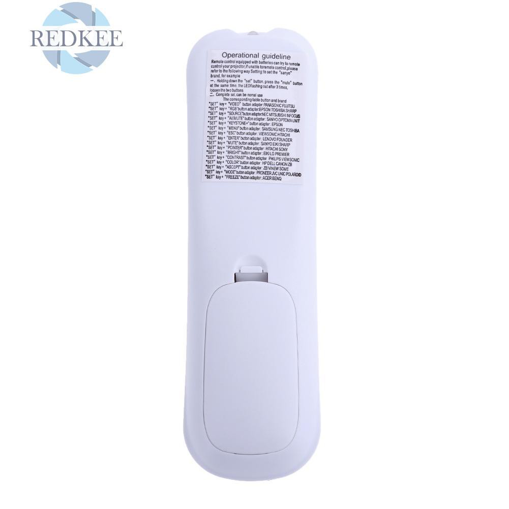 Điều Khiển Từ Xa Thay Thế Đa Năng Cho Máy Chiếu Redkee