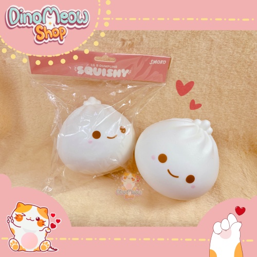 Squishy bánh bao Smoko đáng yêu, to, chất squishy đặc
