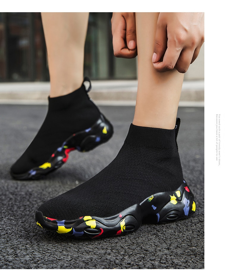 Giày thể thao cổ cao thời trang năng động size 35-47