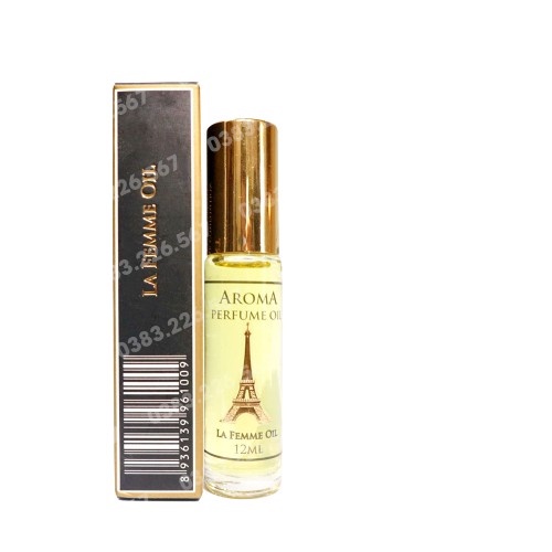 Tinh dầu nước hoa Pháp Aroma Perfume dạng lăn 12ml