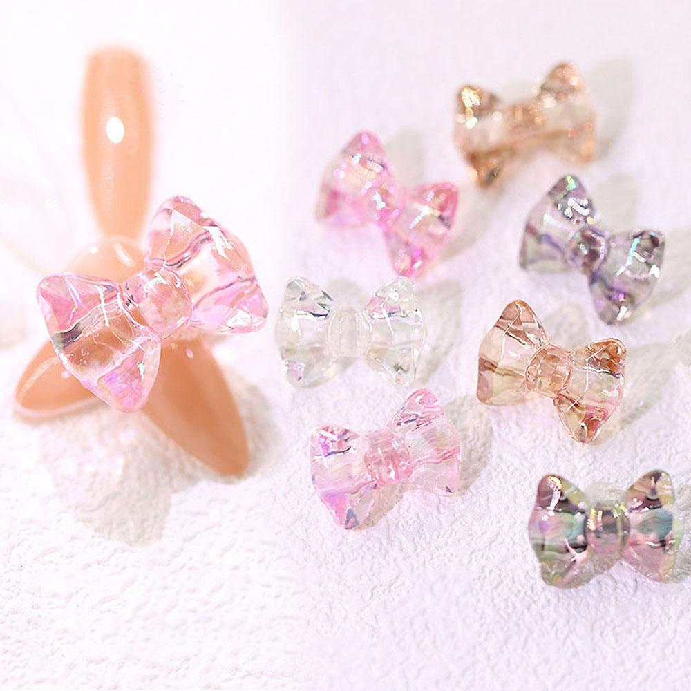 Phụ Kiện Nơ 3D Trang Trí Móng Tay Nghệ Thuật|Trang Sức Vòng Cổ