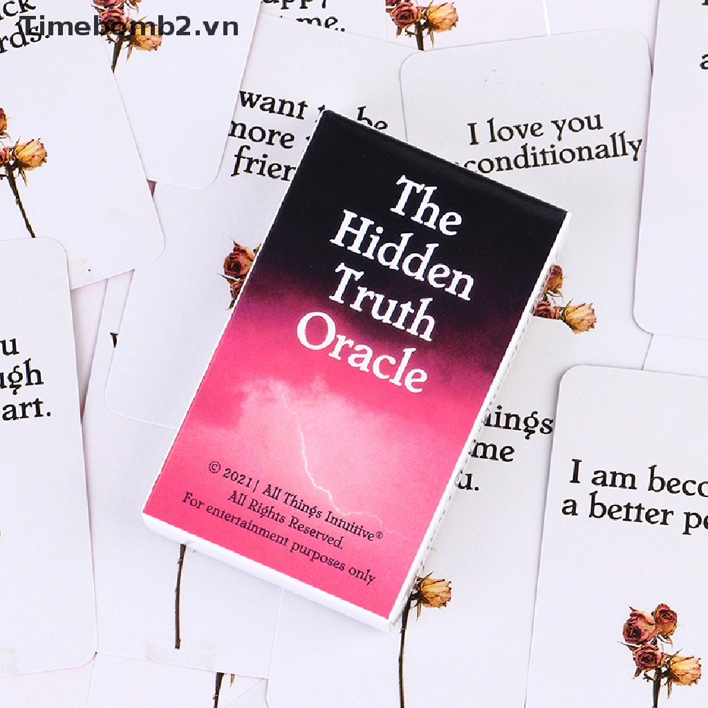 Bộ Thẻ Bài Tarot In Họa Tiết Truth Oracle Độc Đáo