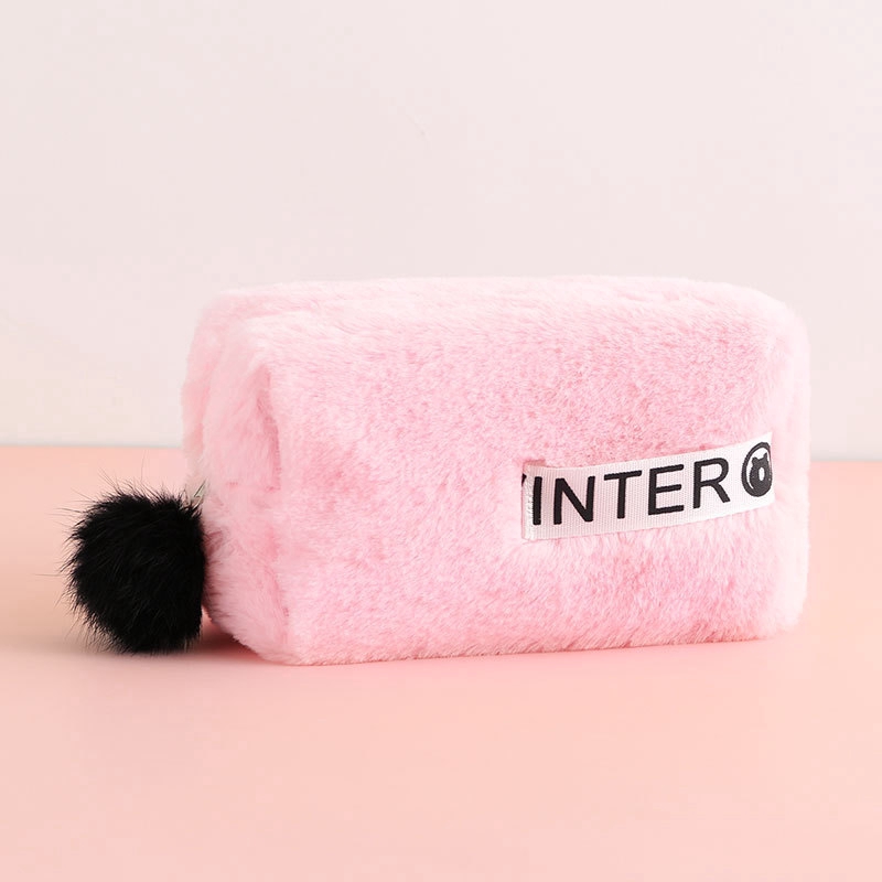 Multi-functional velvet makeup cosmetic bag