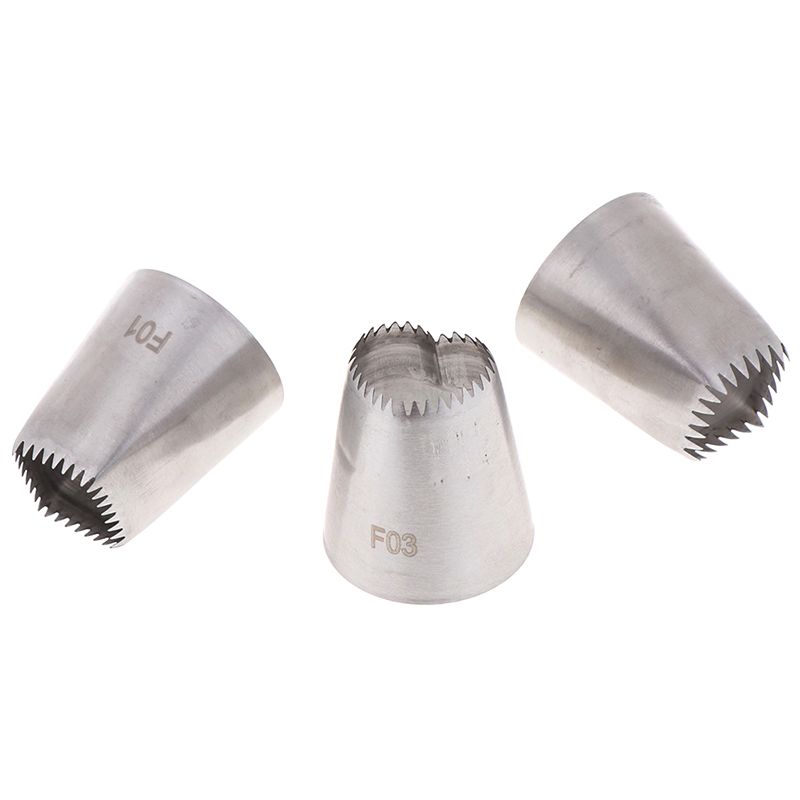 Set 3 đầu bắt bông kem trang trí bánh tiện lợi