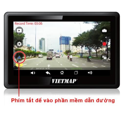 VietMap W810 - Camera Hành Trình Ô Tô Tích Hợp Màn Hình Dẫn Đường + Thẻ 32Gb - HÀNG CHÍNH HÃNG