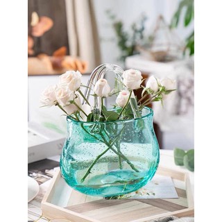 [Chọn Mẫu] LỌ Hoa thủy tinh , Lọ hoa Hình Giỏ Xách độc đáo sang lạ , lọ hoa cao cấp