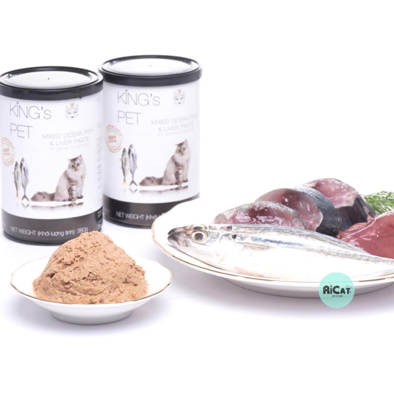 [Mới] Pate Cho Mèo KING'S PET Trái Cây Mùa Hè By Bảo Anh Lon 400g