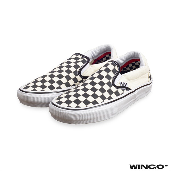 Vans Slip On Skateboarding Checkerboard Black White