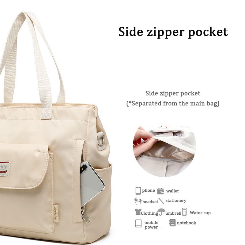 Túi đeo vai/ đeo chéo đựng máy tính xách tay 13.3 14 15.6 inch chống nước chống va đập cho nam và nữ