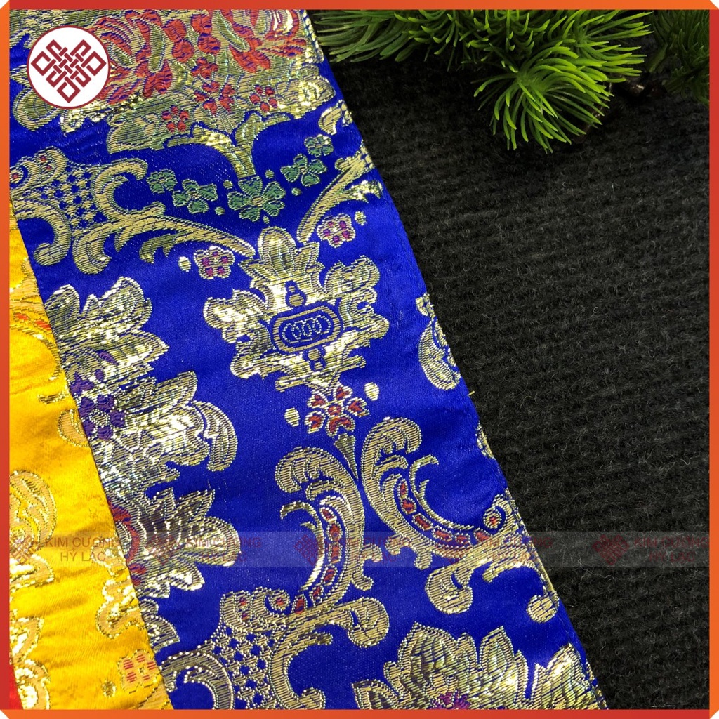 Khăn Trải Bàn Thờ Trang Trí Bàn Thờ Mật Tông [Kim Cương Hỷ Lạc] Kham Nhẫn