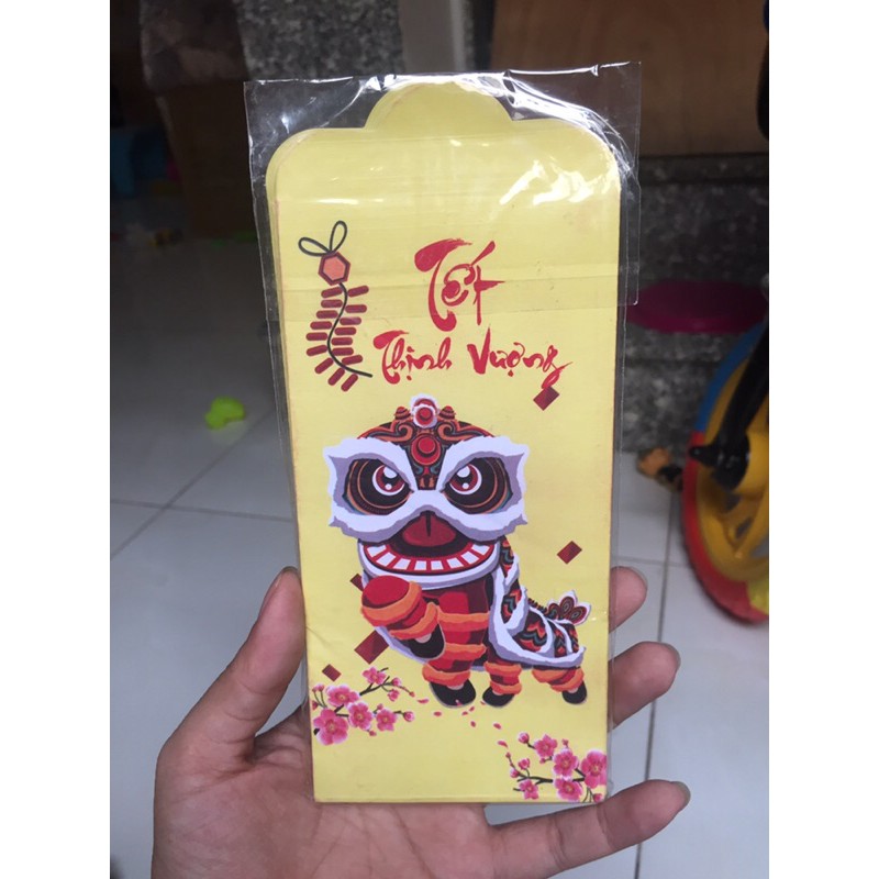 Set 10 Bao lì xì chất đẹp rẻ (giao ngẫu nhiên)