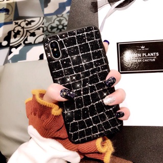 Ốp nhũ caro cho iphone