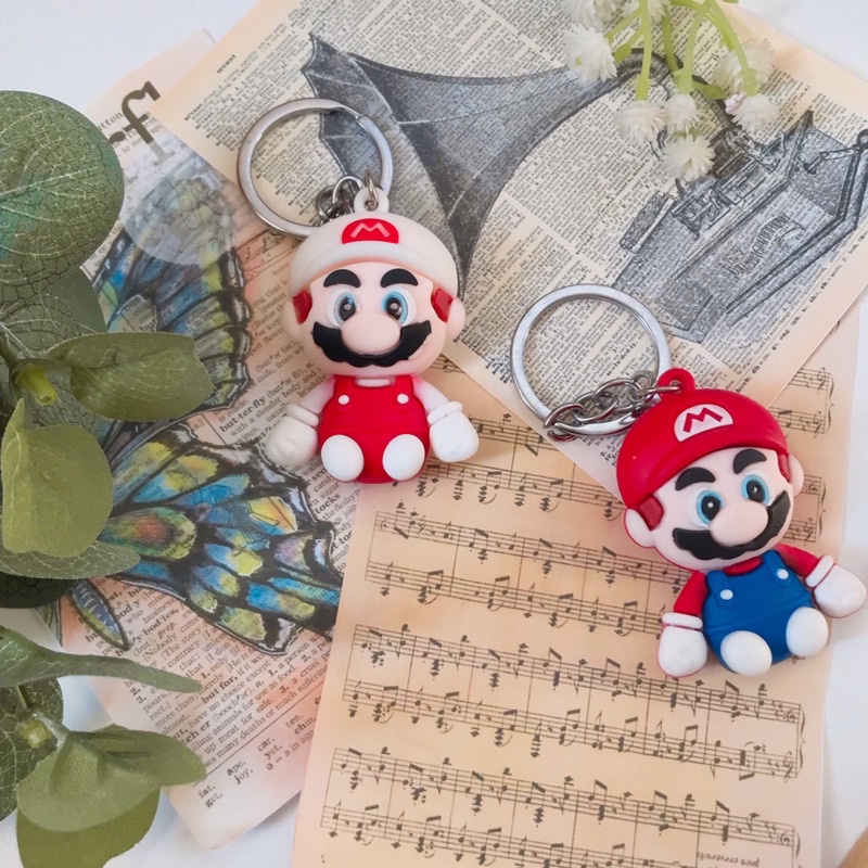 Móc Khoá Silicon Nhân Vật Mario