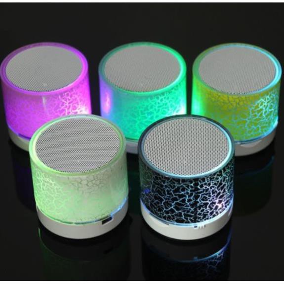 Loa Bluetooth Music Mini Speaker ⚡FREESHIP⚡ Đèn Led Đổi Màu, Nhiều Màu Sắc