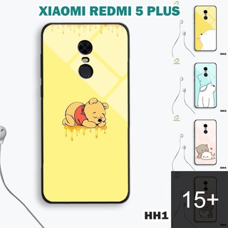Ốp lưng kính Xiaomi Redmi 5 Plus in 3D chủ đề siêu xe