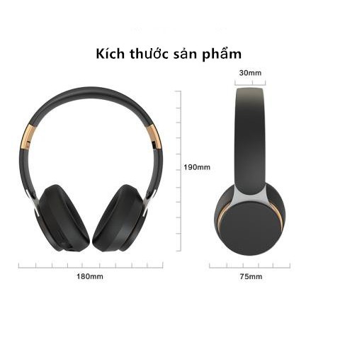 Tai Nghe Chụp Tai 07S Kết Nối Bluetooth 5.0 Có Micro