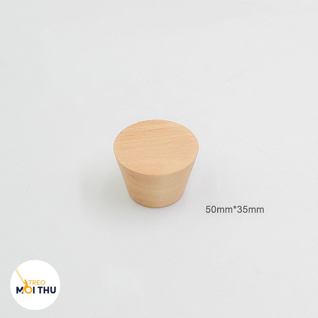 Móc Gỗ Treo Quần Áo Gắn Tường Cao Cấp - Coat hook - Gỗ óc chó, gỗ sồi - Treo Mọi Thứ