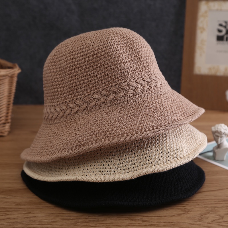 Nón Tai Bèo Mềm Mại Mỏng Thoáng Khí Phong Cách Nhật Bản Thời Trang Xuân Hè Cho Nữ