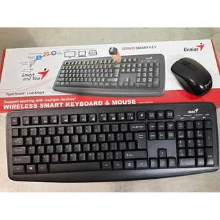 KM032 BỘ BÀN PHÍM CHUỘT không dây GENIUS 8000X