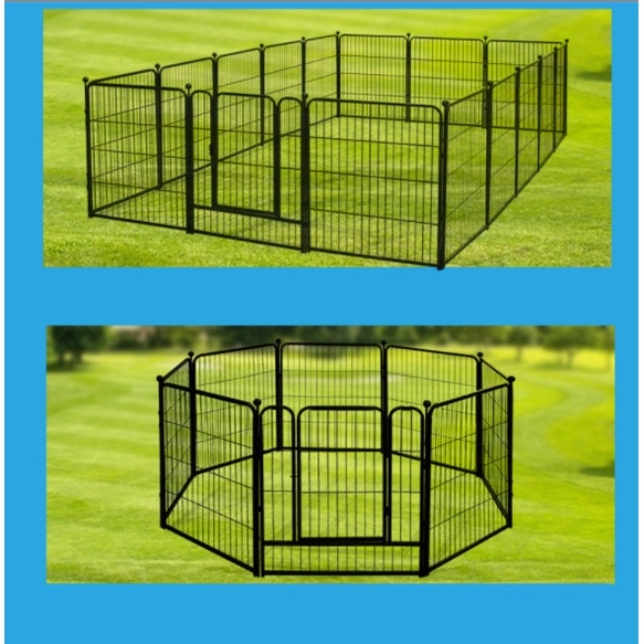 Quây nan ống siêu to 100*120cm *6 tấm cho thú cưng tự lắp ráp đa dạng mẫu kèm hình ảnh thật hàng loại 1 cao cấp