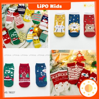 Tất noel cổ ngắn giáng sinh an lành cho bé từ 0 - 5 tuổi - tb027