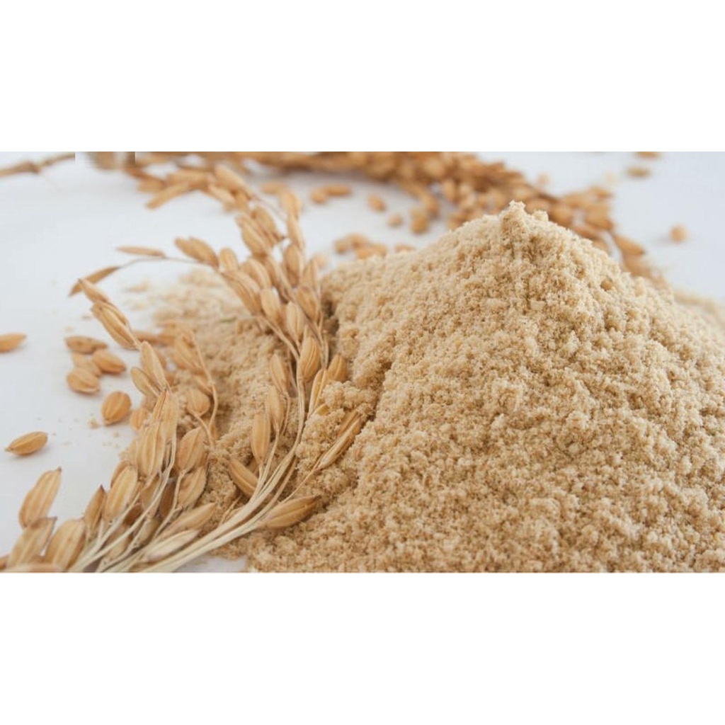 Hũ bột đắp mặt nạ cám gạo nguyên chất làm sạch sau dưỡng trắng da hiệu quả 140g