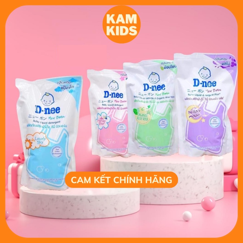 Nước Giặt Dnee ⚡𝟭𝟬𝟬% CHÍNH HÃNG⚡ Cho Bé Sơ Sinh  - Hàng Nội Địa Thái Lan - An Toàn Cho Trẻ Sơ Sinh