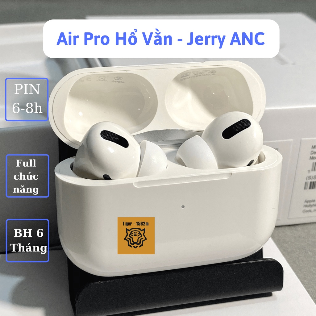 Tai nghe Air pro bản siêu cấp .Hổ vằn, jerry. Âm thanh vòm, âm thanh không gian. check setiing. BH 6 tháng đổi mới