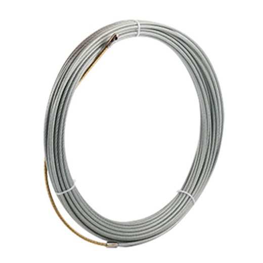 Dây mồi đường kính 4mm   dây mồi luồn cáp thép bọc nhựa ,siêu bền,tặng kèm 2 dây buộc
