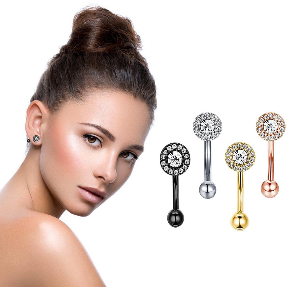 Đôi Khuyên Tai Hợp Kim Kiểu Dáng Hình Học Thời Trang Cho Nữ