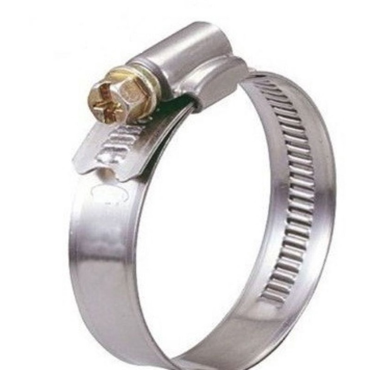 2 Chiếc Đai xiết ống dây bếp gas, cổ dê bằng inox