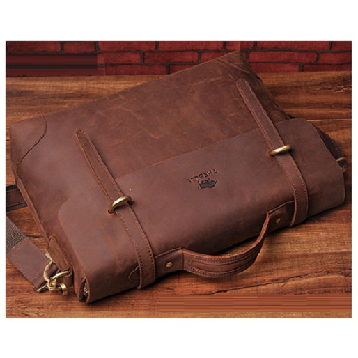 Cặp da bò Handmade THEBULL 054 | BigBuy360 - bigbuy360.vn