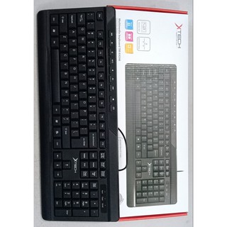 Bàn phím (keyboard) có dây Multimedia X-TECH TM-K4246 cổng USB (chính thumbnail