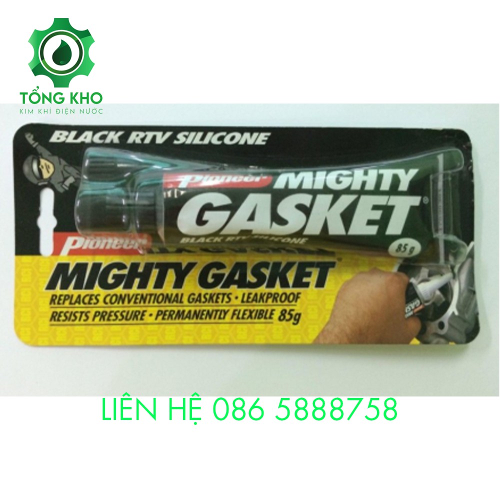 Keo silicone làm gioăng máy pioneer mighty gasket 85g - Tổng kho kim khí điện nước