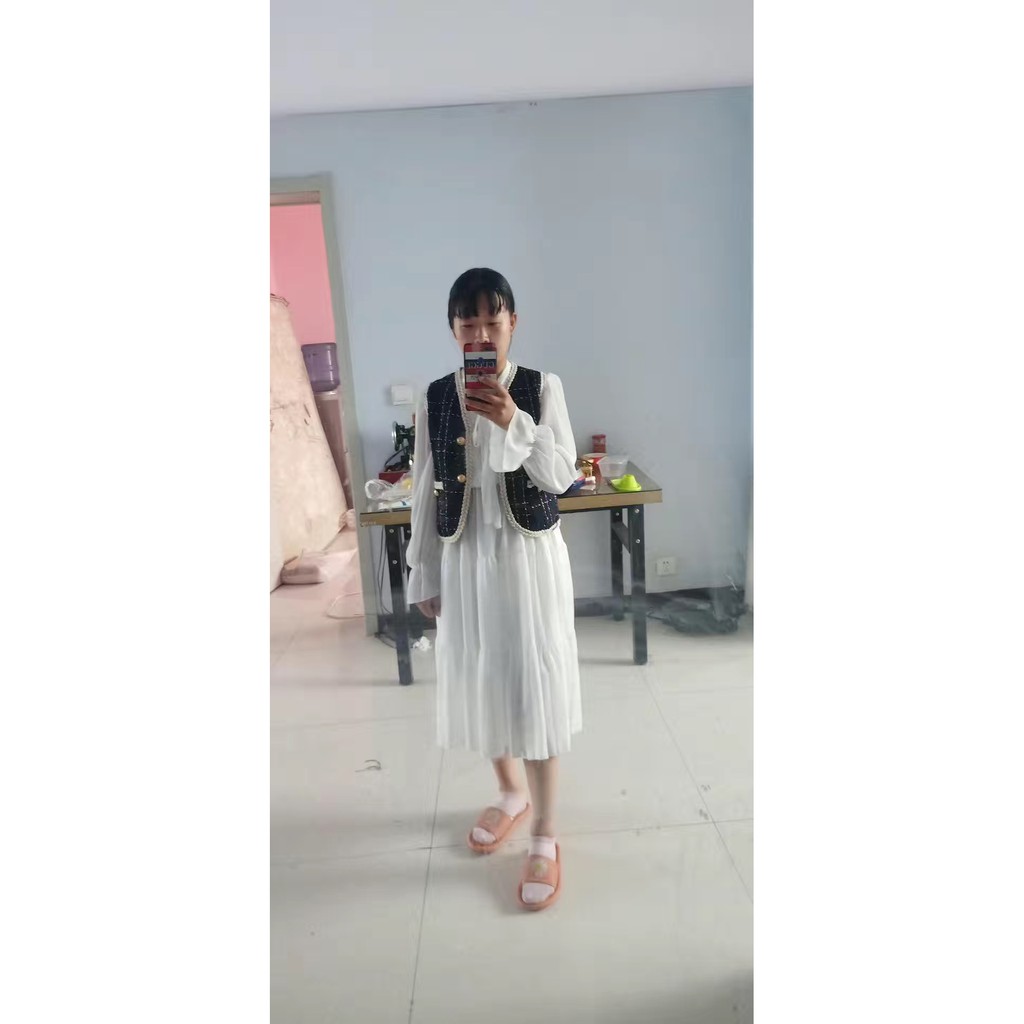 ♥️Set Váy Voan+Gile DạFzsize dưới 60kg