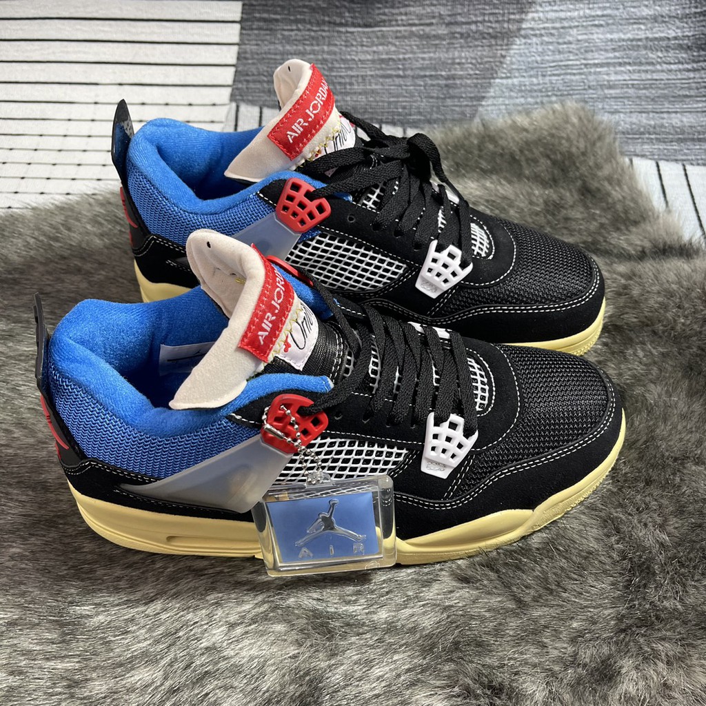 (Fullbox-Phụ kiện) Giày cổ Mid Jordan 4 Union - Bản chuẩn đẹp | BigBuy360 - bigbuy360.vn