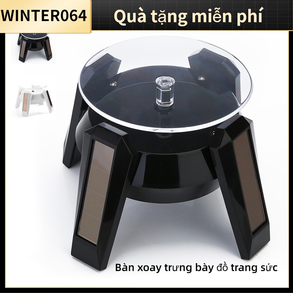 Giá Đỡ Xoay 360 Độ Dùng Trưng Bày Mô Hình Chuyên Dụng năng lượng mặt trời có đèn Winter064