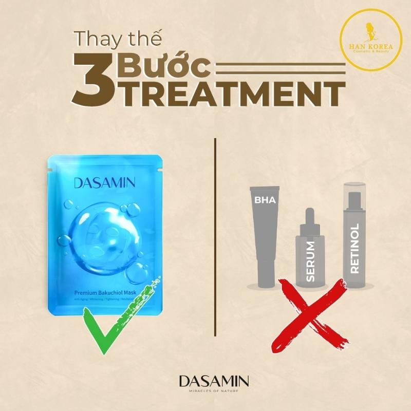 Mặt nạ Dasamin, dưỡng trắng, cấp ẩm, trẻ hóa da Hân Korea