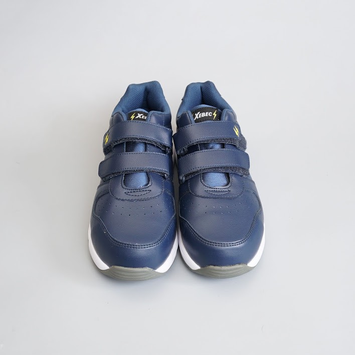 Giày Sneakers quai dán XEBEC tiện lợi - Xanh navy đậm