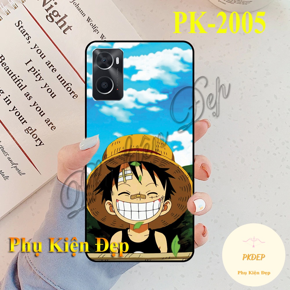 Ốp lưng Basic Oppo A76/ A36 viền đen in hình BST Đảo Hải Tặc