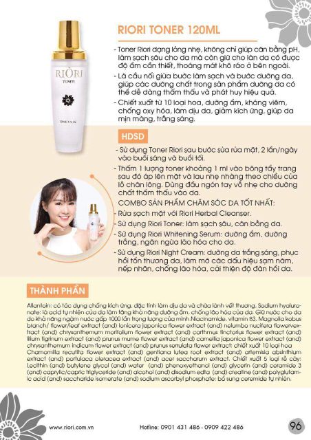 Whitening toner - nước hoa  hồng 🌹