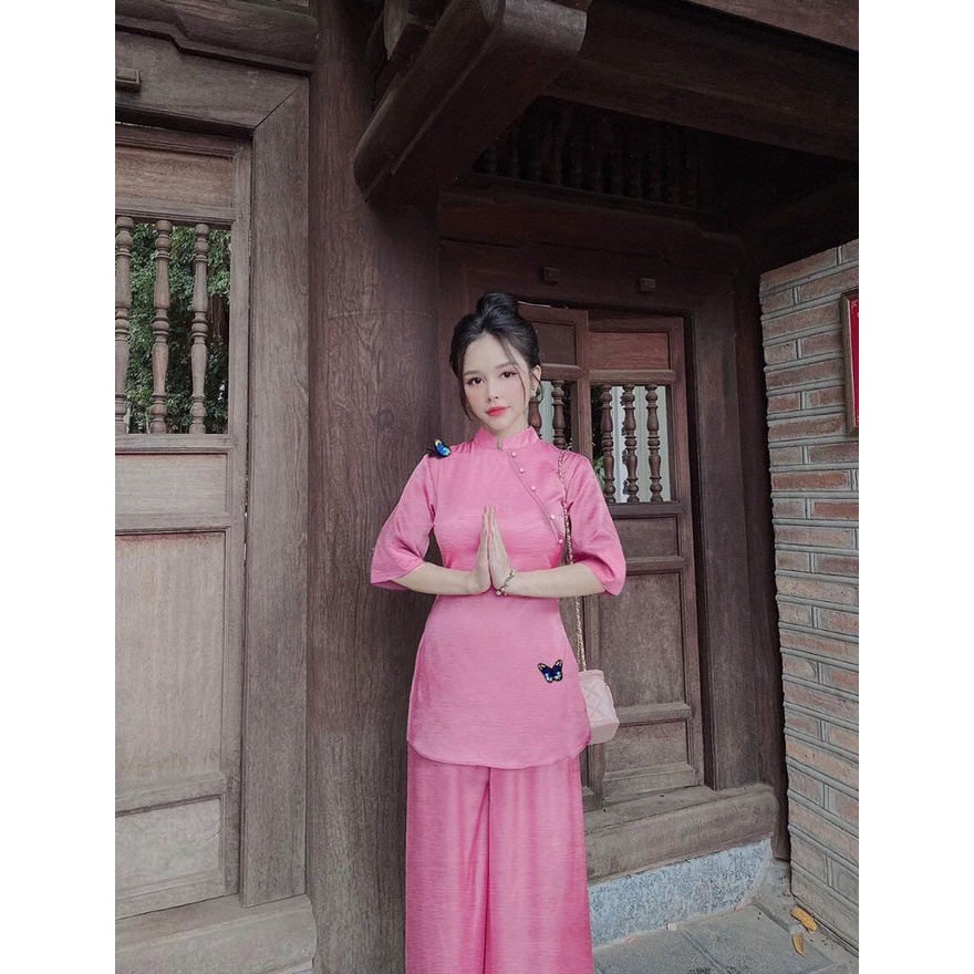 BỘ ĐỒ LAM CAO CẤP #BỘ LỤA CÁNH BƯỚM CHẤT LIỆU VẢI LỤA PHÁP CAO CẤP MÁT KHÔNG NHĂN