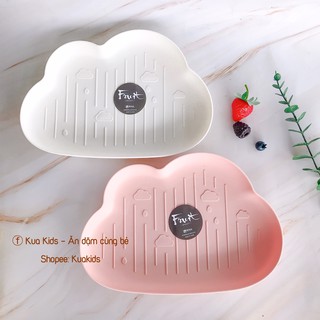 Khay ăn dặm hình đám mây cho bé